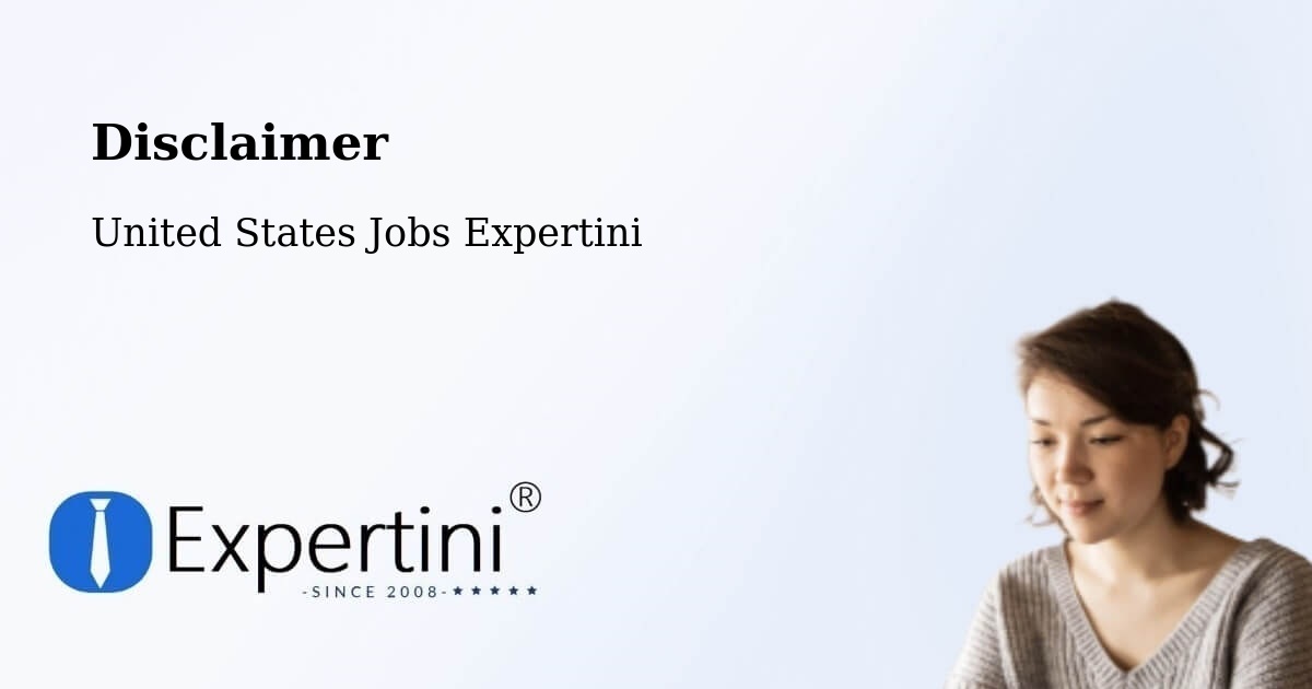 Disclaimer – Broomall - United States Jobs Expertini