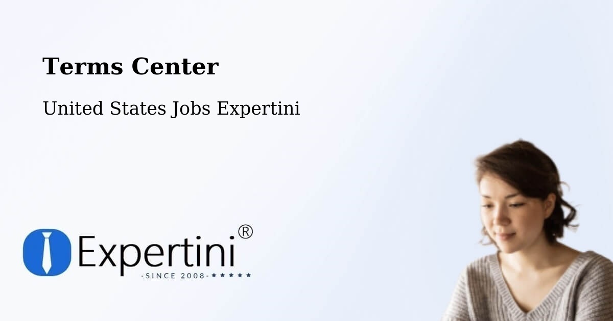 Terms of Service – Broomall - United States Jobs Expertini